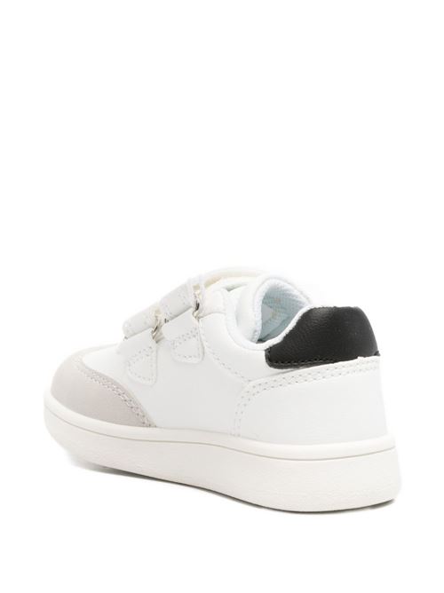 Sneakers bambino Calvin Klein grigie bianche e nere con velcro Calvin Klein Kids | V1X9832771269Y702